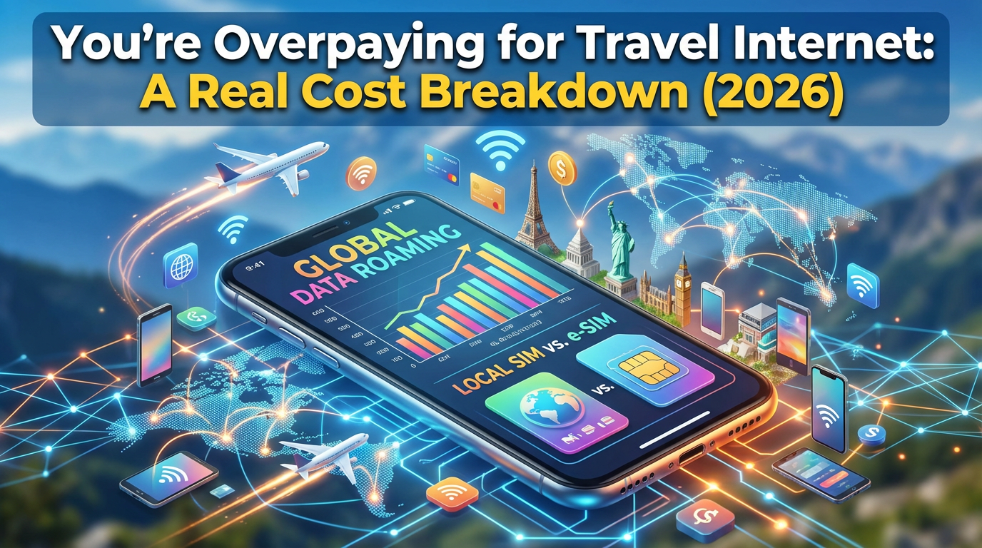 You're Overpaying for Travel Internet: A Real Cost Breakdown (2026)