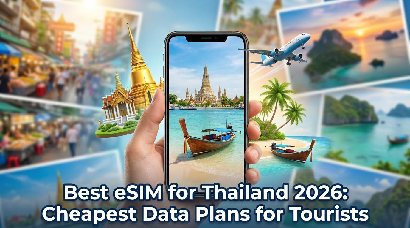 Best eSIM for Thailand 2026: Cheapest Data Plans for Tourists