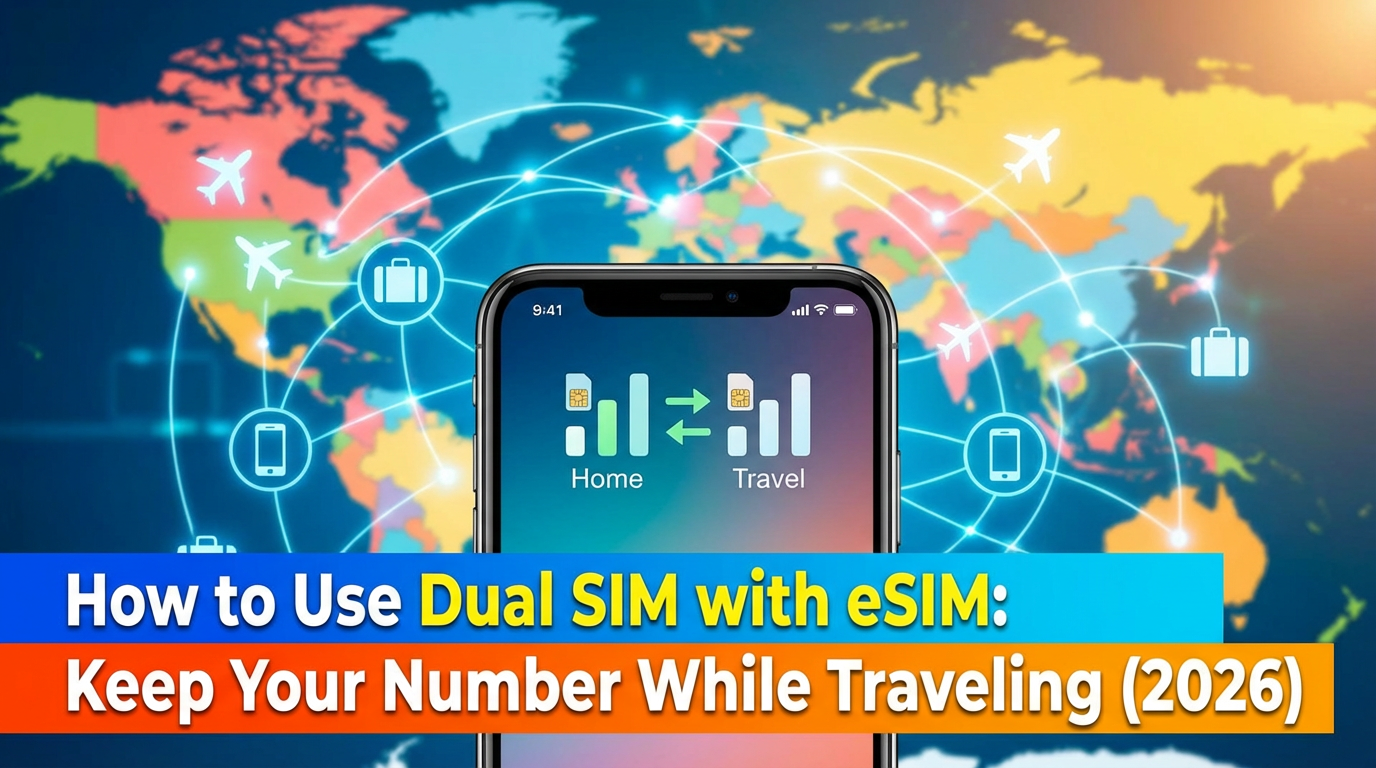 How to Use Dual SIM with eSIM: Keep Your Number While Traveling (2026)