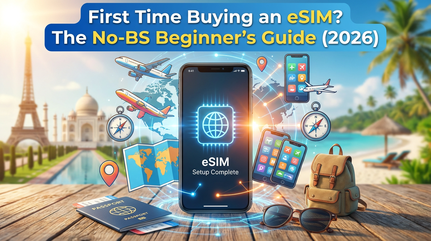 First Time Buying an eSIM? The No-BS Beginner's Guide (2026)