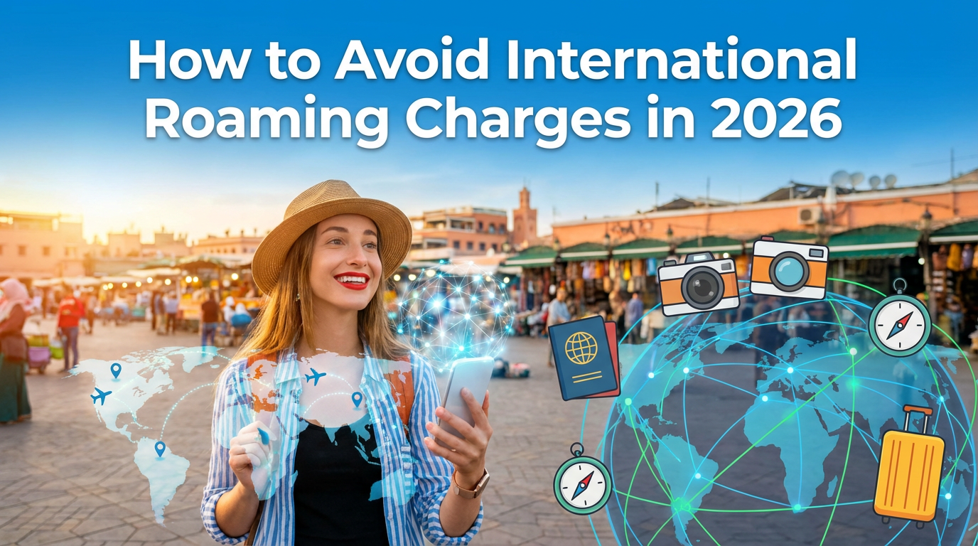 How to Avoid International Roaming Charges in 2026 (Save $100+ Per Trip)