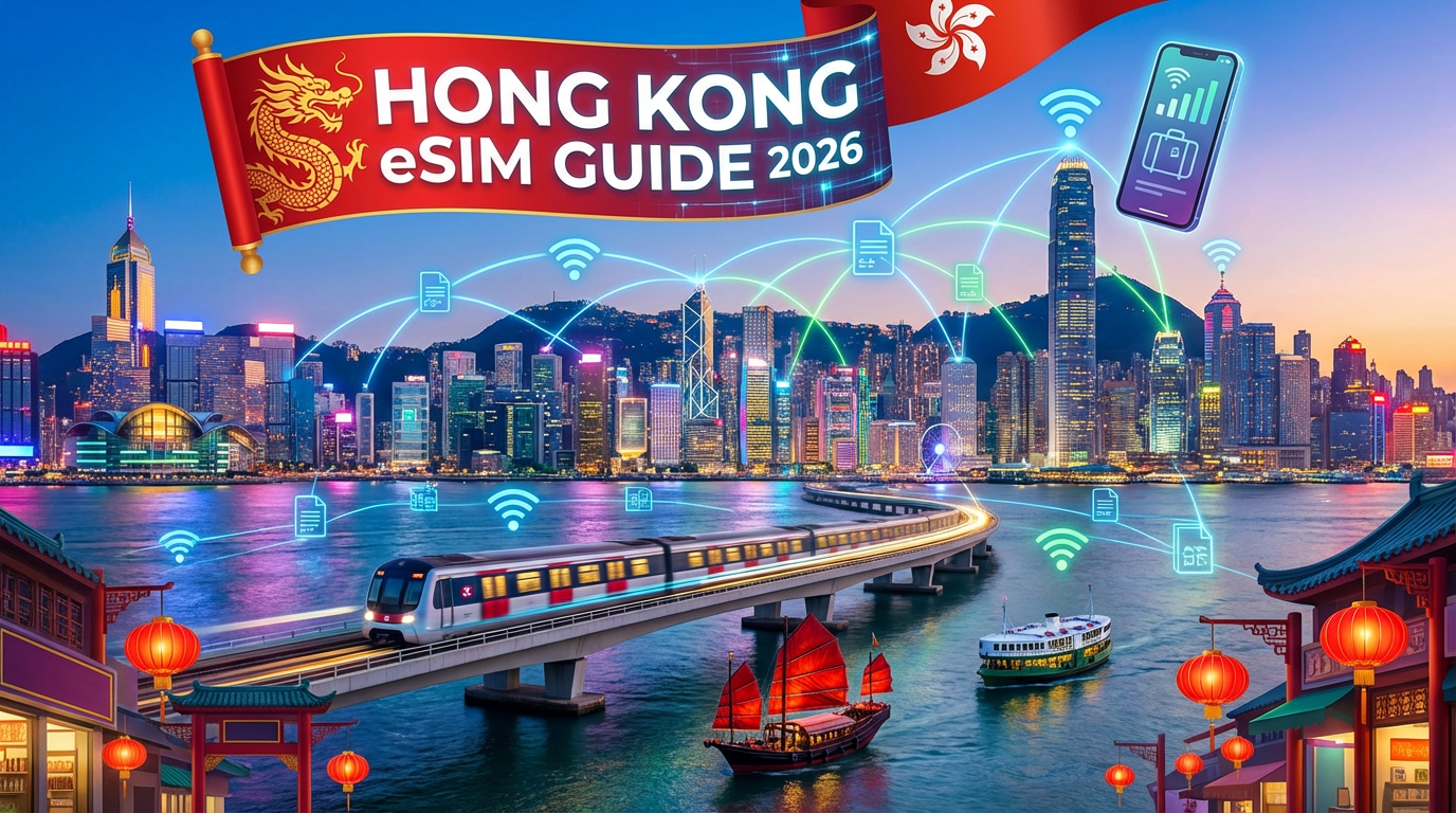 Best eSIM for Hong Kong 2026: Data Plans for Victoria Peak to Lantau