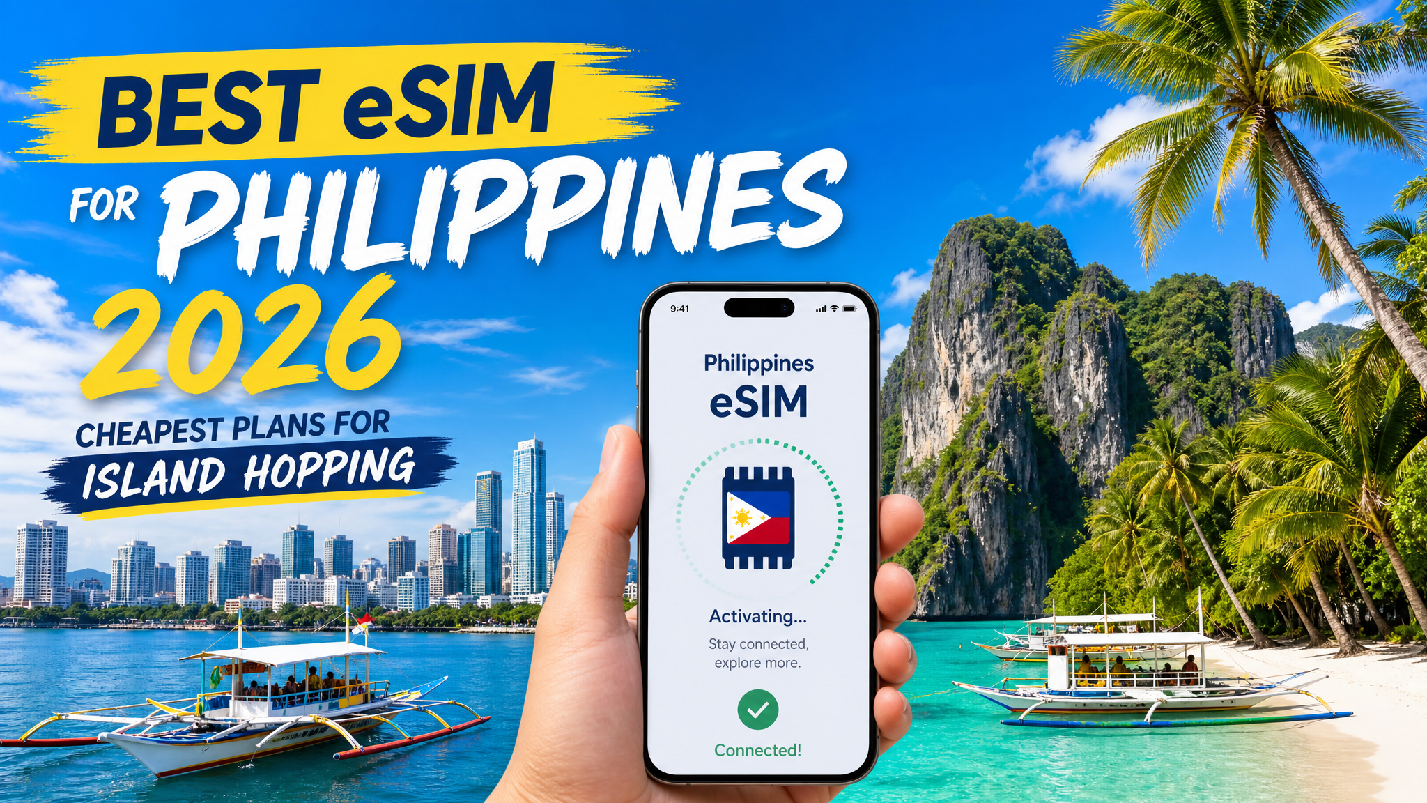Best eSIM for Philippines 2026: Cheapest Plans for Island Hopping